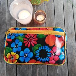 Toilettaske Flower Power