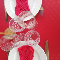 Tekstildug Rd Fdselsdag