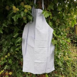 Forklde i stof ensfarvet cowboybl