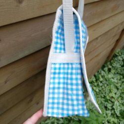 Skuldertaske Lys Bl Tern