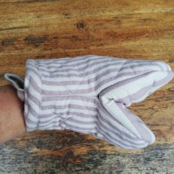 Grydelapper Rosa Frog Medium 2 stk