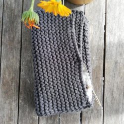 Grydelapper Strikket i Stlgr