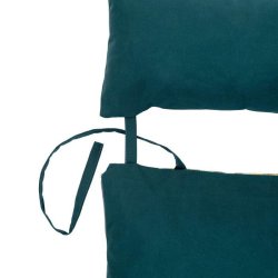 Rocking Lounger Liggende Gyngestol Floral Grn