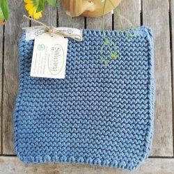 Grydelapper Strikket i Almuebl