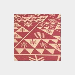 Rund Tekstildug 85 cm Guldtrer