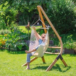 Habana kologisk Single Hngestol Latte