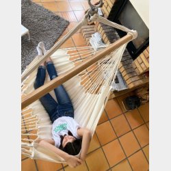 Habana kologisk Medium Hngestol Latte