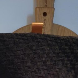 Kaffehtte Strik Sort