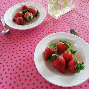 Voksdug Jordbr 140 cm Au Maison