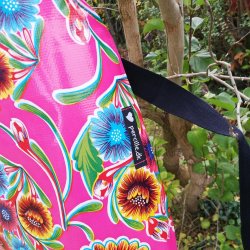 Forklde i Voksdug i Pink Blomsterunivers