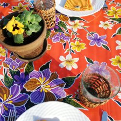 Fortin Orange voksdug