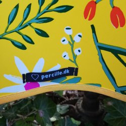 Rund voksdug 140 cm Flower Field