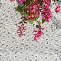 Rund voksdug med Elastik Madison 139 cm