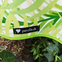 Rund voksdug 140 cm Palmeblade