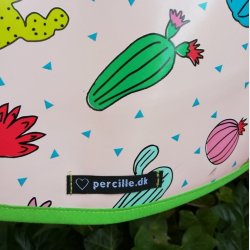 Rund voksdug 140 cm Kaktus