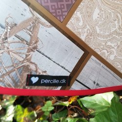 Rund julevoksdug 139 cm Julemnster