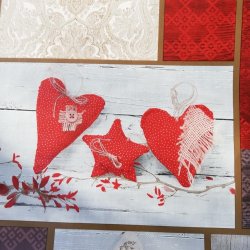 Rund julevoksdug 139 cm Julemnster