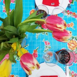 Rosendal Voksdug Lys Bl�