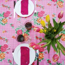 Rosendal Pink Voksdug