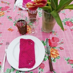 Rosendal Pink Voksdug