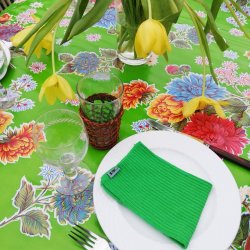 Chrisantemos Grn Voksdug 120 cm bred