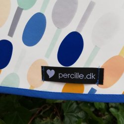 Rund voksdug 140 cm Bl Spoon