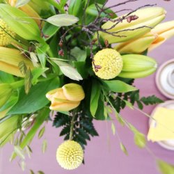 Lderlook Voksdug Brun