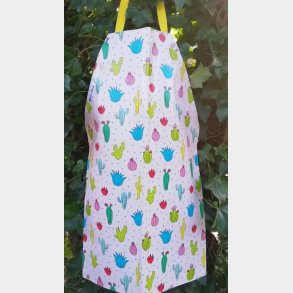 Forklde i voksdug med kaktusser