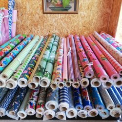 Rund voksdug med Elastik DIN HELT EGEN 