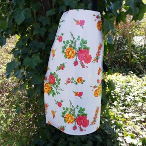 Forklde i voksdug rosendal hvid