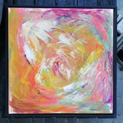 True love Maleri 60 x 60 cm