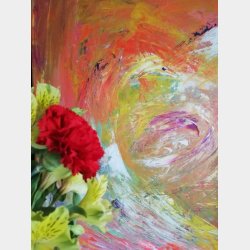 True love Maleri 60 x 60 cm