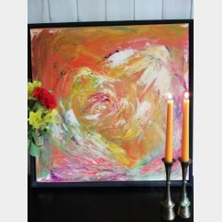 True love Maleri 60 x 60 cm