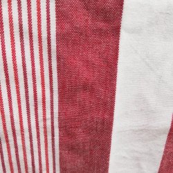 Solwang Viskestykke Rd/Creme 