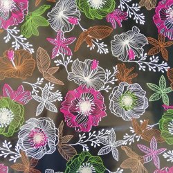 Flying Flowers Voksdug