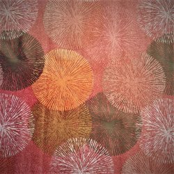 Voksdug Polly i Pink/Lilla/Orange