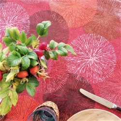 Voksdug Polly i Pink/Lilla/Orange