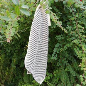 Ribstrikket Hndklde i NaturGr
