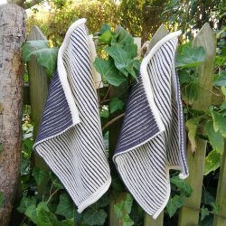 Ribstrikket Karklud og Spaklud NaturGr