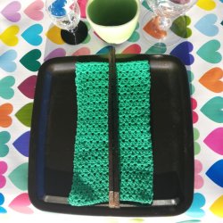 Hjerte voksdug med krlighed