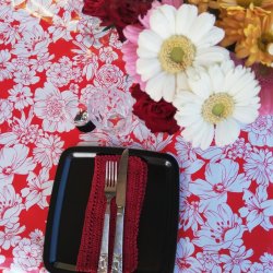 Aleta voksdug med blomster