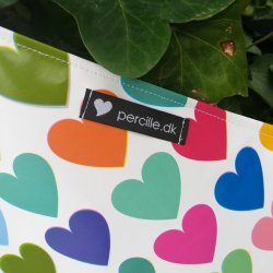 Forklde hjerter i voksdug