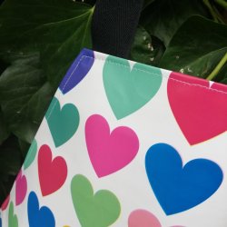 Forklde hjerter i voksdug