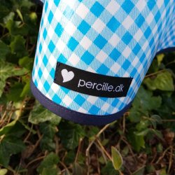 Rund voksdug 120 cm Turkis Tern