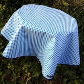 Rund voksdug 120 cm Turkis Tern