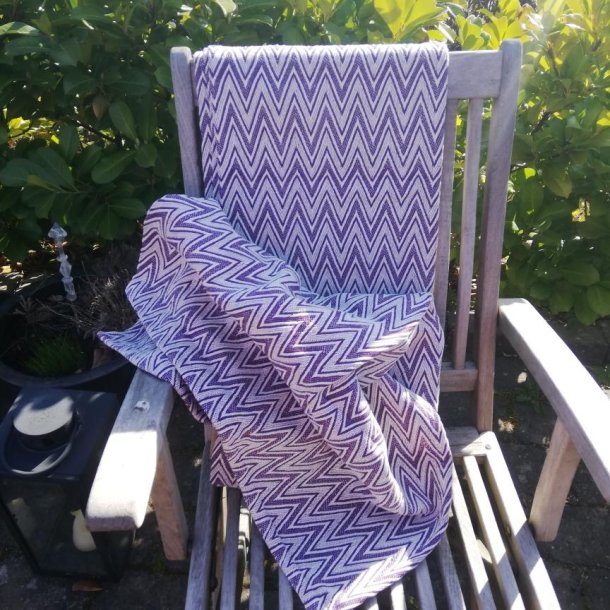 Plaid Lilla Zig Zak