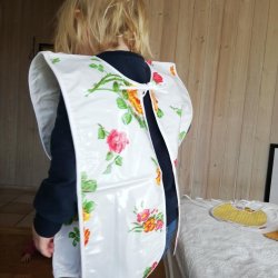 Babyforklde i voksdug 5 stk