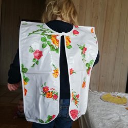 Babyforklde i voksdug 5 stk