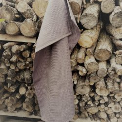 Viskestykke Varm Gr/Brun kologisk