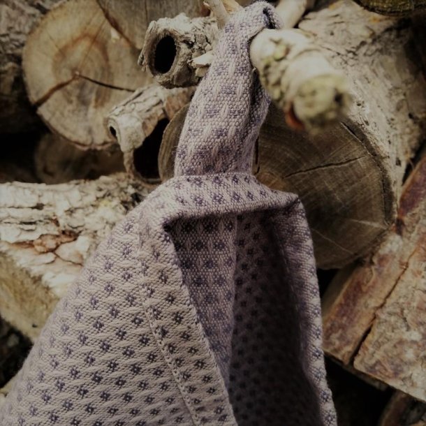 Viskestykke Varm Gr/Brun kologisk